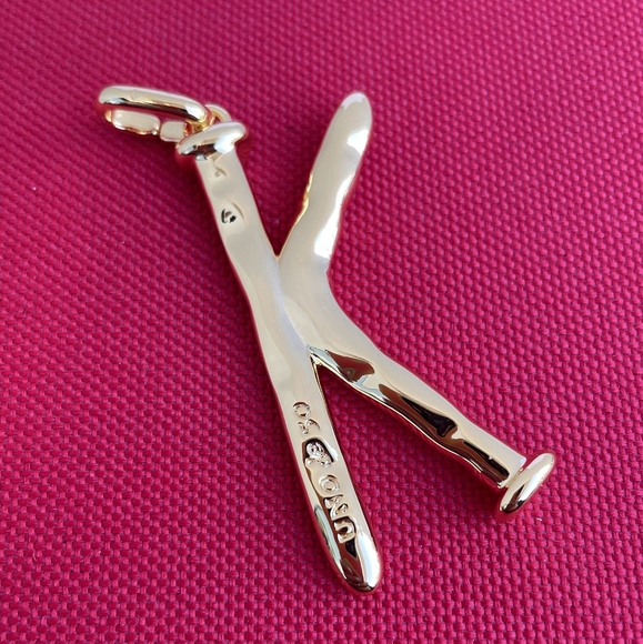 Uno de 50 • Initial K • Gold plated • Large - Picture 2 of 9